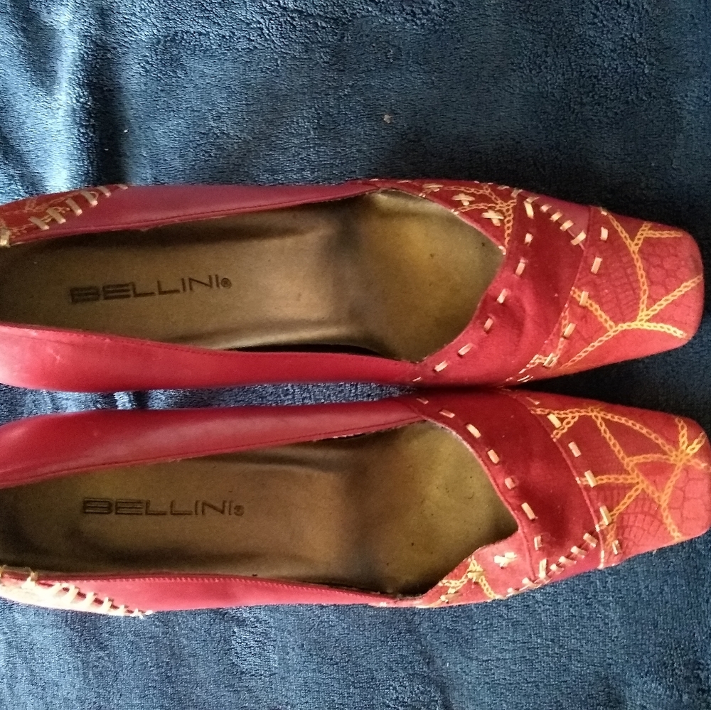 Red Bellini Heels